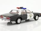 Chevrolet Caprice highway police California year 1989 1:18 Greenlight
