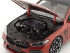 BMW 8 series M8 Coupe (F92) Année de construction 2020 rouge métallique 1:18 Minichamps