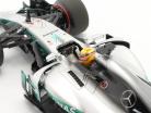 L. Hamilton Mercedes-AMG F1 W08 #44 fórmula 1 Campeón mundial 2017 1:18 Minichamps