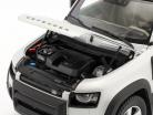 Land Rover Defender 110 Baujahr 2020 silber / schwarz 1:18 Almost Real