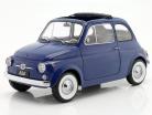 Fiat 500 Anno di costruzione 1968 blu scuro 1:12 KK-Scale