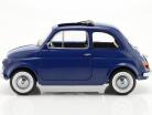 Fiat 500 Année de construction 1968 bleu foncé 1:12 KK-Scale