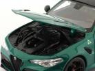 Alfa Romeo Giulia GTAm Année de construction 2020 montréal vert métallique 1:18 Bburago