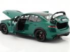 Alfa Romeo Giulia GTAm 建設年 2020 モントリオール 緑 メタリック 1:18 Bburago