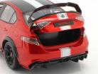 Alfa Romeo Giulia GTAm #99 Année de construction 2020 alfa rouge / Blanc 1:18 Bburago