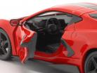 Chevrolet Corvette Stingray Coupe year 2020 red / black 1:24 Maisto