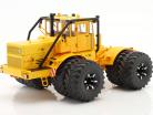 Kirovets K-700 A tractor with double tires yellow 1:32 Schuco