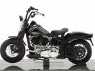 Harley-Davidson FLSTSB Cross Bones Año de construcción 2008 negro 1:18 Maisto