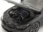 BMW 8 Series M8 Coupe (F92) year 2020 black metallic 1:18 Minichamps