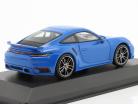 Porsche 911 (992) Turbo S Sport Design 2021 hajblå 1:43 Minichamps