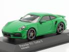 Porsche 911 (992) Turbo S Sport Design 2021 pythongrün 1:43 Minichamps