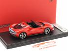 Ferrari 296 GTS 建设年份 2022 科萨 红色的 / 蓝色的 1:43 LookSmart