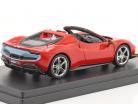 Ferrari 296 GTS 建設年 2022 コルサ 赤 / 青い 1:43 LookSmart
