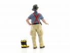 Firefighters Getting ready 数字 1:18 American Diorama