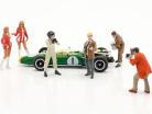 Race Day personnages Set #6 1:43 American Diorama