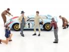 Race Day personagens Set #3 1:43 American Diorama