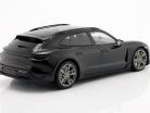 Porsche Taycan Cross Turismo Turbo S Baujahr 2021 schwarz 1:18 Minichamps