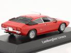Lamborghini Urraco Año de construcción 1974 rojo metálico 1:43 Minichamps