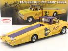 Dodge D-300 Ramp Truck Michelin year 1970 yellow 1:18 GMP