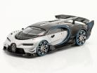 Bugatti Vision Gran Turismo silver / black 1:64 TrueScale