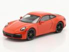 Porsche911 (992) Carrera 4S lava orange 1:64 TrueScale