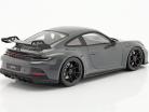 Porsche 911 (992) GT3 Año de construcción 2022 grigio telesto 1:18 Spark