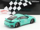 Porsche 911 (992) Turbo S Sport Design 2021 Mintgrøn 1:18 Minichamps