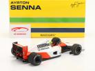 Ayrton Senna McLaren MP4/6 #1 Чемпион мира формула 1 1991 1:18 Minichamps