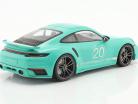 Porsche 911 (992) Turbo S Sport Design 2021 mintgrün 1:18 Minichamps