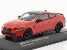 BMW M4 Competition Coupe (G82) Baujahr 2020 Toronto rot metallic 1:43 Minichamps