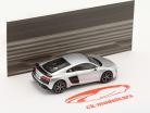Audi R8 Coupe Performance V10 year 2021 silver metallic 1:64 KengFai