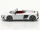 Audi R8 Spyder Performance V10 year 2021 white 1:64 KengFai