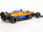 Lando Norris McLaren MCL35M #4 2do italiano GP fórmula 1 2021 1:18 Minichamps