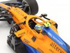 Lando Norris McLaren MCL35M #4 2do italiano GP fórmula 1 2021 1:18 Minichamps