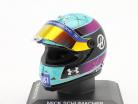 Mick Schumacher Haas F1 Team #47 Miami GP formula 1 2022 helmet 1:4 Schuberth