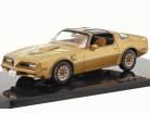Pontiac Firebird Trans Am year 1978 gold metallic 1:43 Ixo