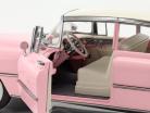 Cadillac Fleetwood Series 60 Año de construcción 1955 rosado / Blanco 1:18 Greenlight