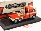 Freightliner FLA 9664 takelwagen 1984 oranje / Wit 1:43 Greenlight