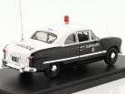 Ford Año de construcción 1949 Cleveland policía negro / Blanco 1:43 Greenlight