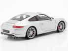 Porsche 911 (991) Carrera S Coupe silver 1:18 Welly