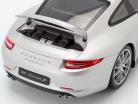 Porsche 911 (991) Carrera S Coupe argenterie 1:18 Welly