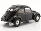 Volkswagen VW Classic 甲虫 築 1950 黒 1:18 Welly