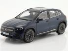 Mercedes-Benz EQA Baujahr 2021 denimblau metallic 1:18 NZG