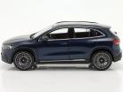Mercedes-Benz EQA year 2021 denim blue metallic 1:18 NZG