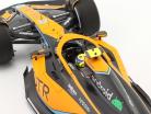 Lando Norris McLaren MCL36 #4 5to Australia GP fórmula 1 2022 1:18 Spark
