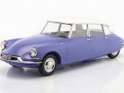 Citroen DS 19 year 1959 purple / white 1:12 Norev