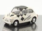 Fiat 500 Minichamps museum Byggeår 1965 hvid / sort 1:43 Minichamps