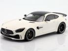 Mercedes-Benz AMG GT-R year 2021 white metallic 1:18 Minichamps