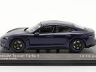 Porsche Taycan Turbo S Год постройки 2019 горечавка голубая металлический 1:43 Minichamps