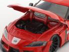 Toyota Supra MK5 TV serier robotteknologi med figur Miriya Sterling rød 1:24 Jada Toys